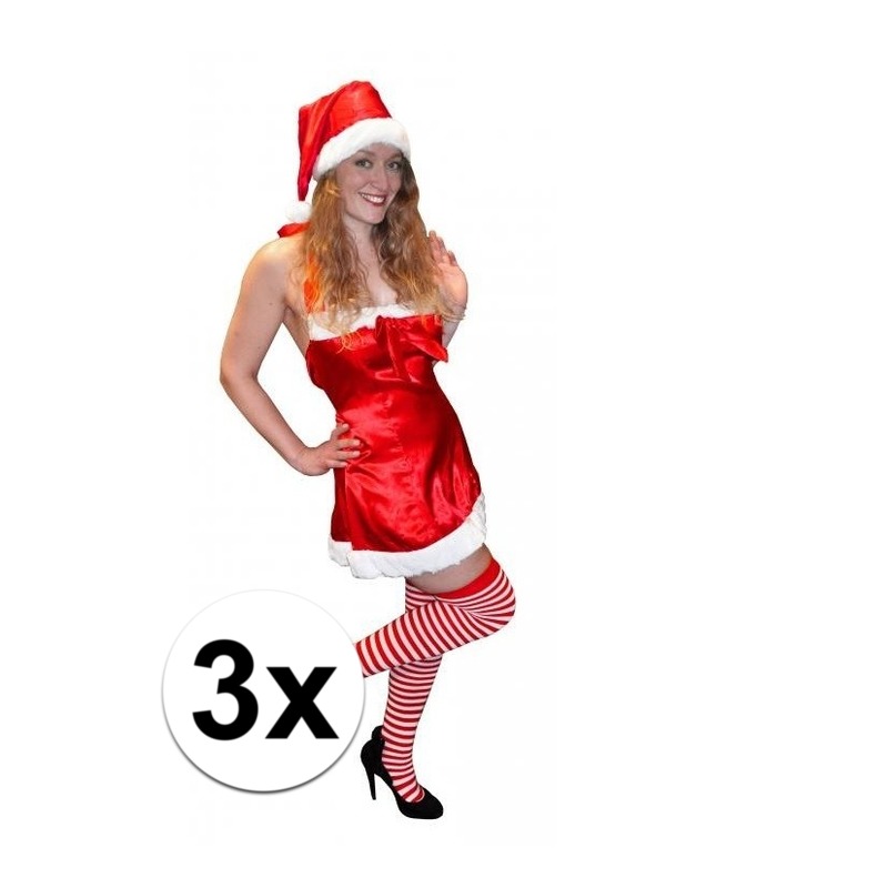 3x sexy kerstjurkje voor de santa run