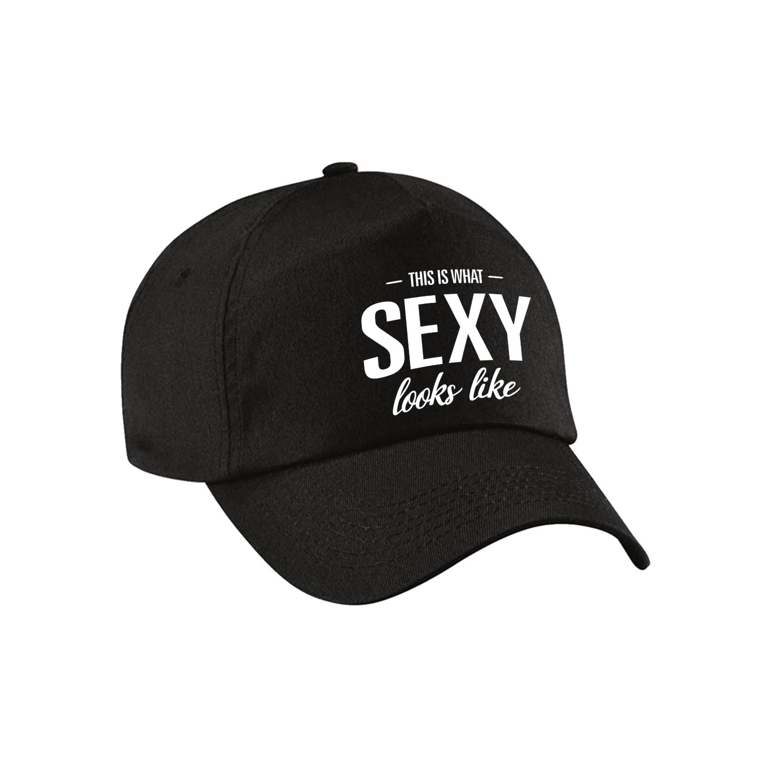 This is what sexy looks like cadeau pet cap zwart voor dames en heren
